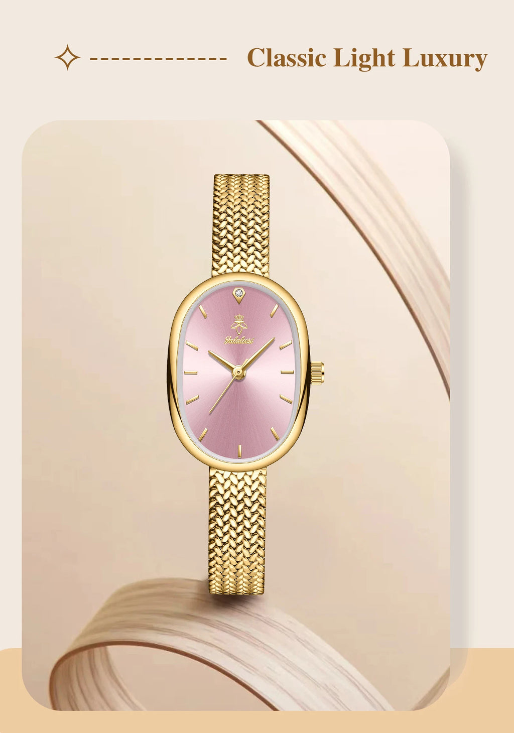 YaLaLuSi Brand Fashionable Women's Waterproof Quartz Bracelet Watch: Minimalist Design for Girls reloj mujer watch for ladies