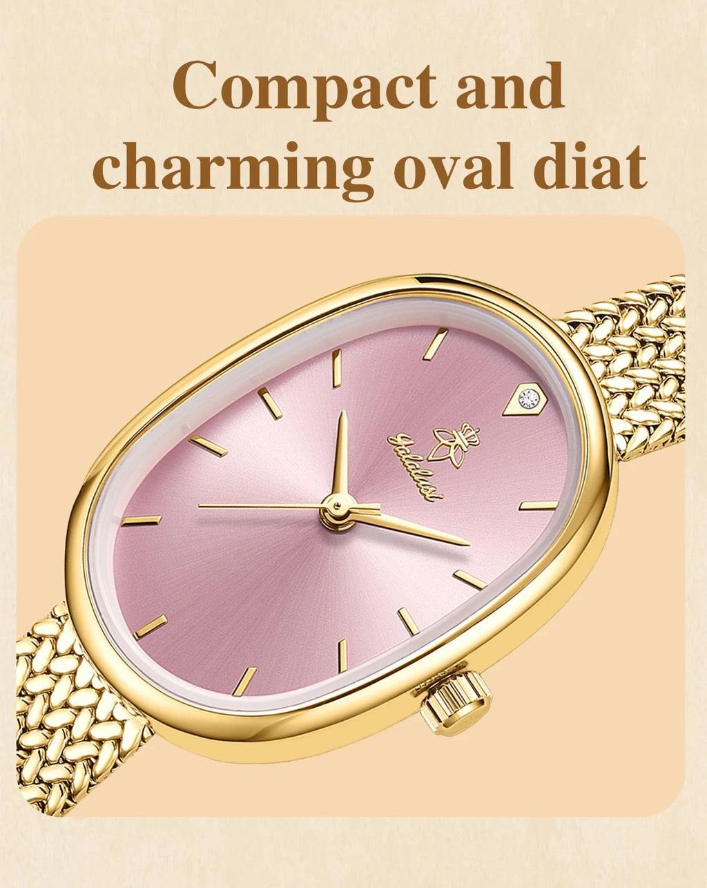 YaLaLuSi Brand Fashionable Women's Waterproof Quartz Bracelet Watch: Minimalist Design for Girls reloj mujer watch for ladies