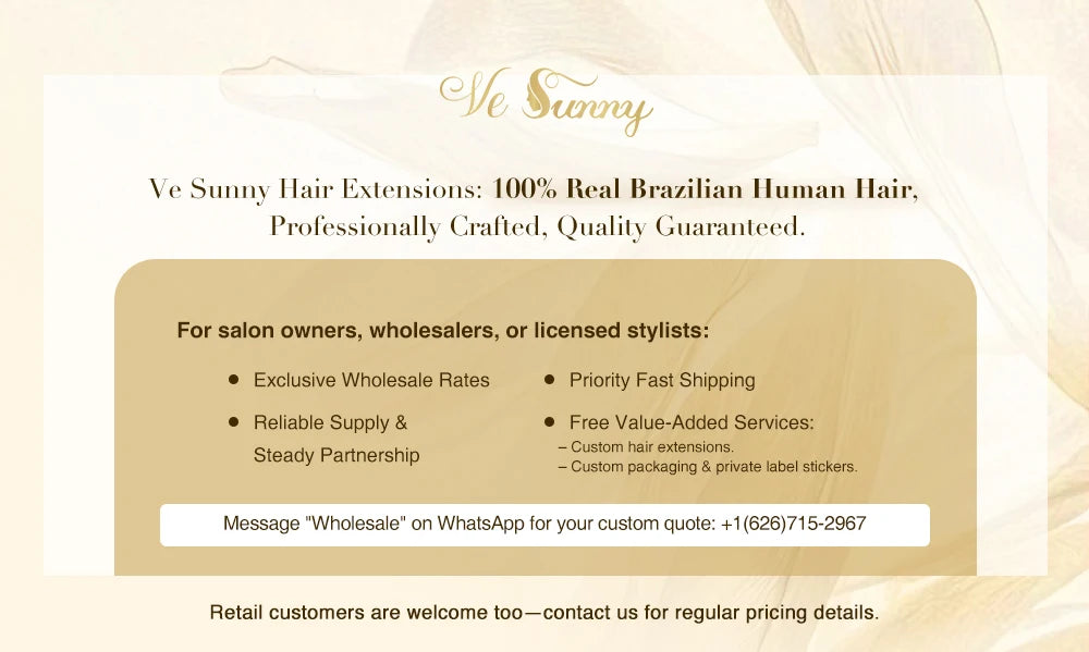 VeSunny Fish Line Human Hair Extension Wire Natural Hair One Piece Invisible Wire Hair Weft with 2 Clips Blonde Soft Remy Hair