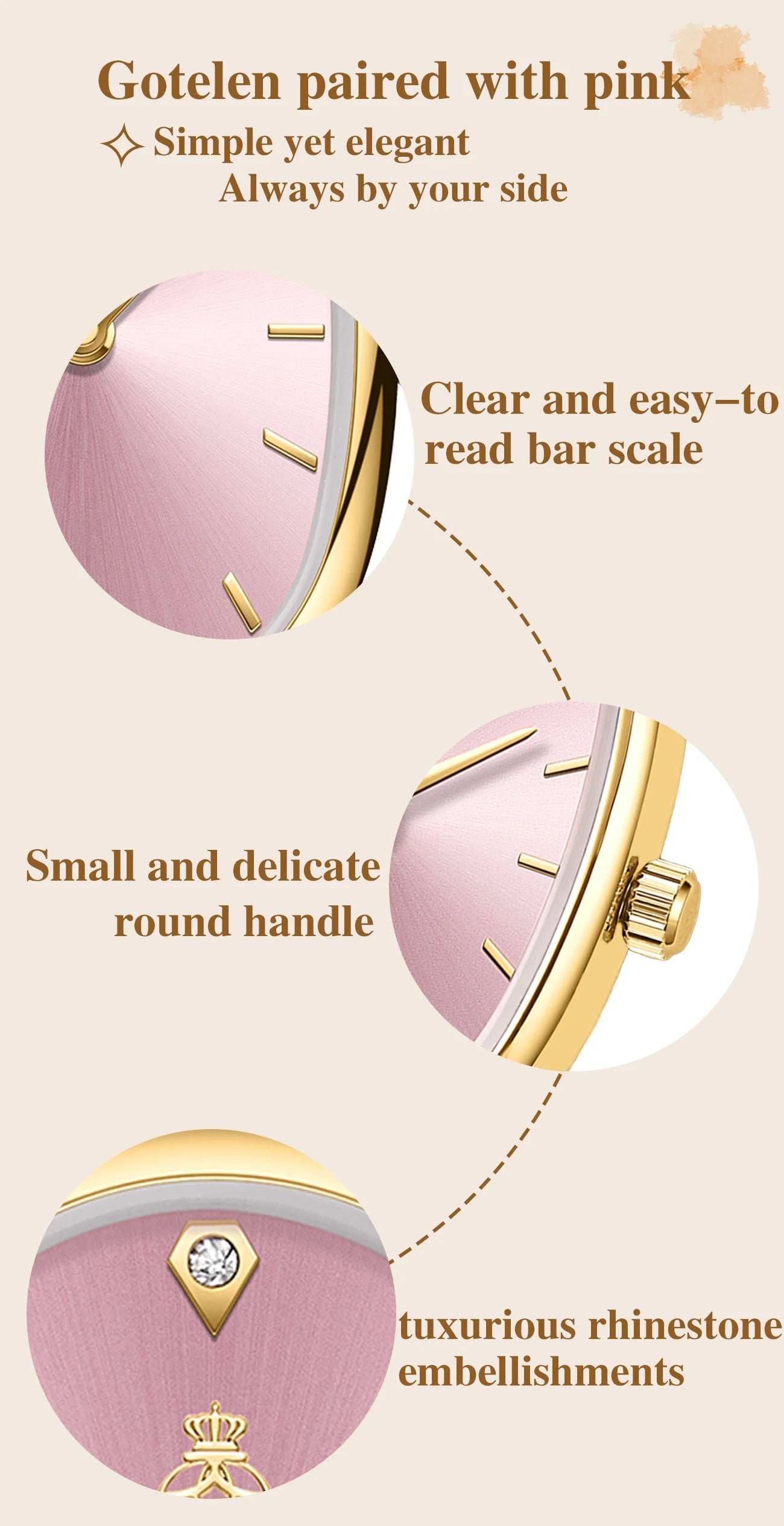 YaLaLuSi Brand Fashionable Women's Waterproof Quartz Bracelet Watch: Minimalist Design for Girls reloj mujer watch for ladies