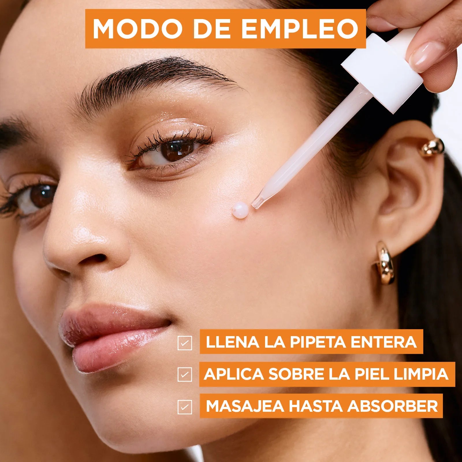Garnier |   Anti stain serum with vitamin c, niacinamide and salicylic acid. Reduces the intensity of dark spots even acne marks by 43% and provides luminosity. Efficacy approved by laboratories