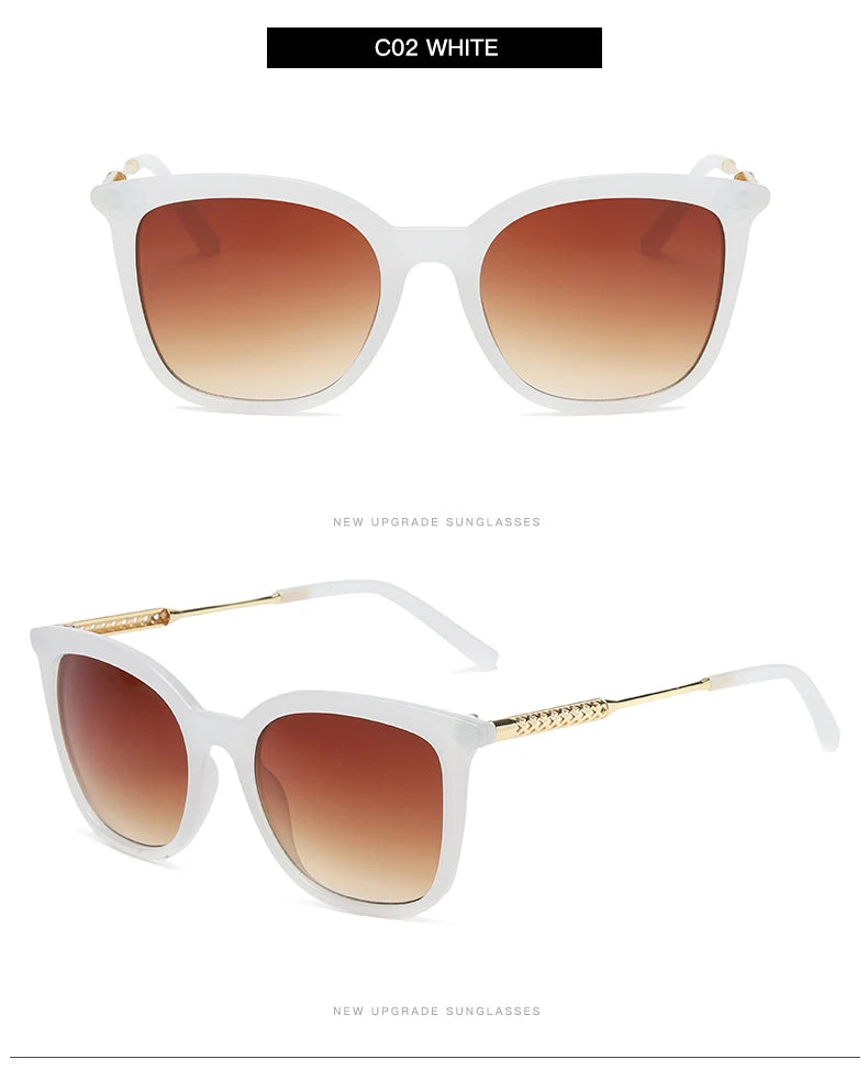 Classic Square Cycling Sunglasses Women Men Vintage Brand Sun Glasses Alloy Frame Retro Trend Fashion Style Shades Oculos de sol