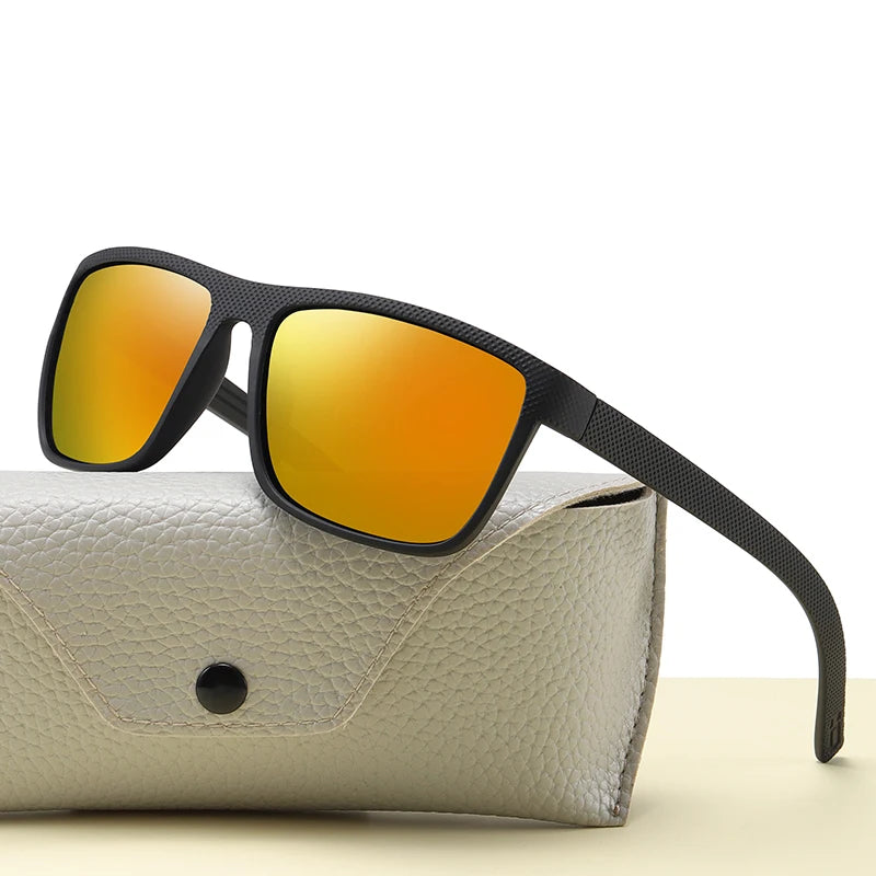 2024 Luxury Brand Polarized Sunglasses Men High-End Outdoor Glasses Fashion Square Driving Eyewear Travel Sun Glasses Uv400