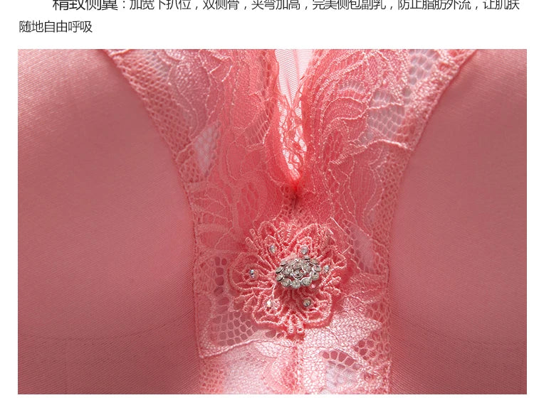 Big Size Push Up Bra 48G 50G 52G Plus Size Bralette Large Size Brassiere Female Bra Plus Size 40-52 Sexy Seamless Bras For Women