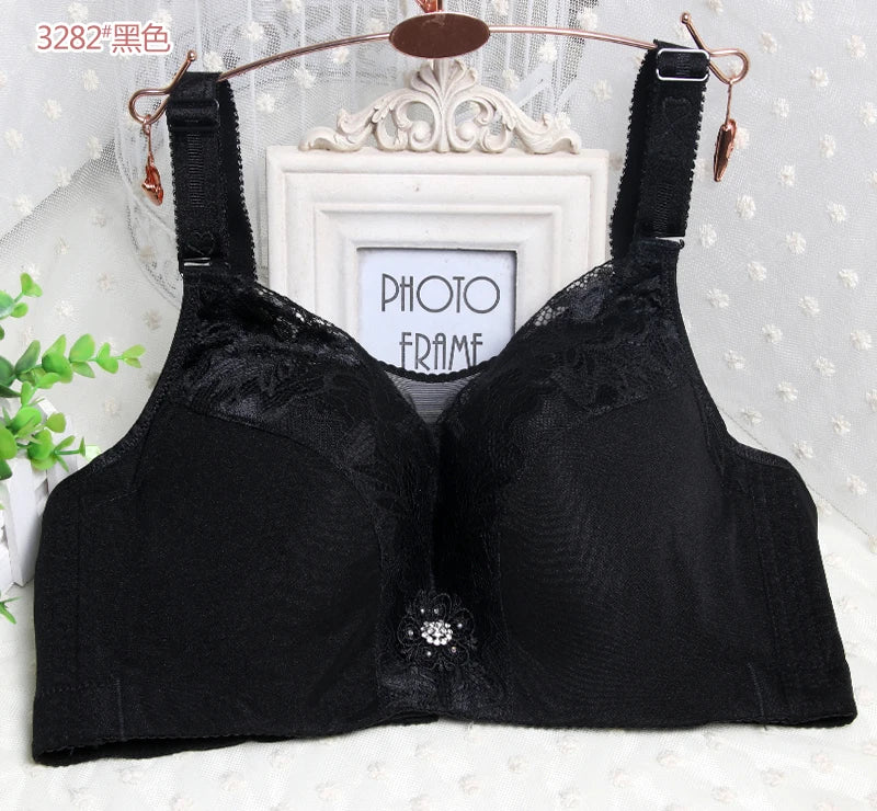 Big Size Push Up Bra 48G 50G 52G Plus Size Bralette Large Size Brassiere Female Bra Plus Size 40-52 Sexy Seamless Bras For Women