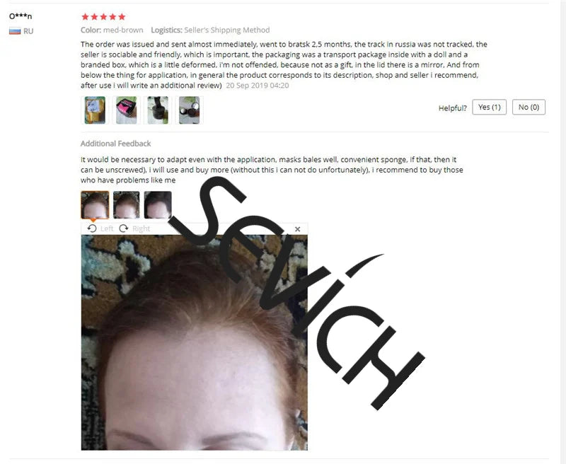 Sevich Hairline Powder 4g Hairline Shadow Powder Women Men Makeup Hair Concealer Natural Cover Unisex Hair Straightener Brush