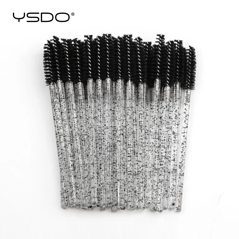 5/50 Pcs Eyelash Brushes False Eye Lashes Extension Tools Eyebrow Brush Mascara Wands Applicator Spoolers Lashes Cosmetic Tool