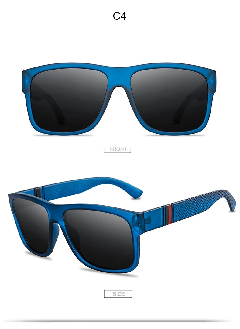 2024 Luxury Brand Polarized Sunglasses Men High-End Outdoor Glasses Fashion Square Driving Eyewear Travel Sun Glasses Uv400