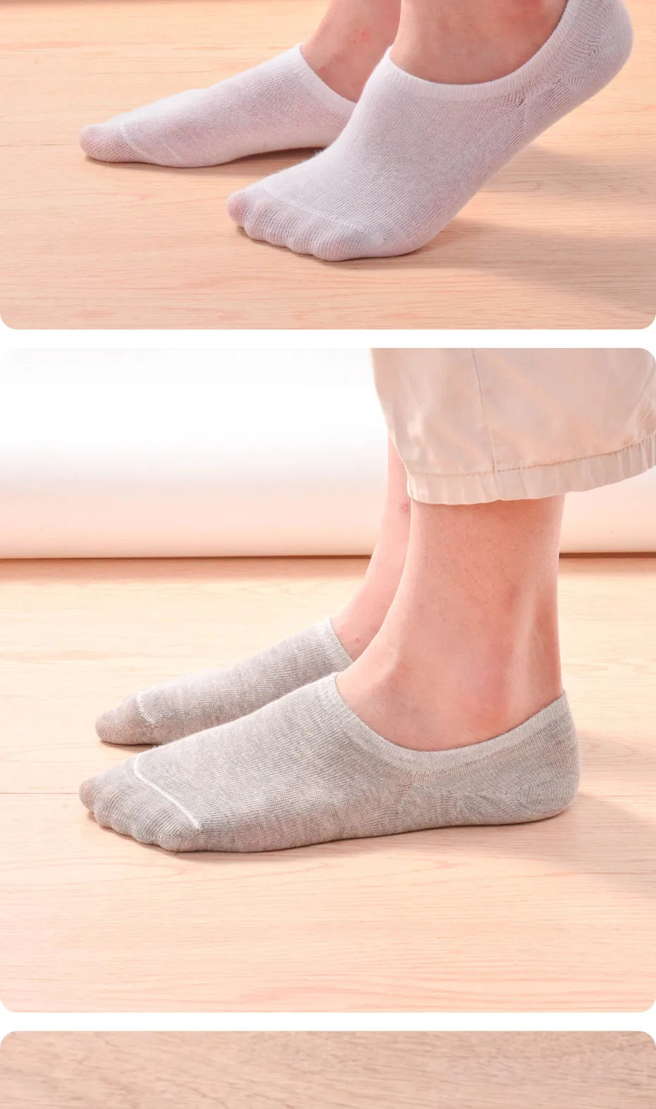 5 pairs of boys girls children  soft invisible socks low  casual cotton leisure sailing anti-skid stealth non-display