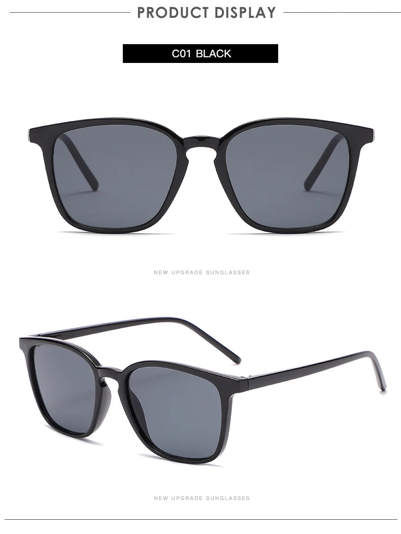 Square Small Sunglasses Women Rectangle Frame Purple Colorful Sun Glasses Female Oculos Y2K Retro Gradient Hip Hop Shades UV400