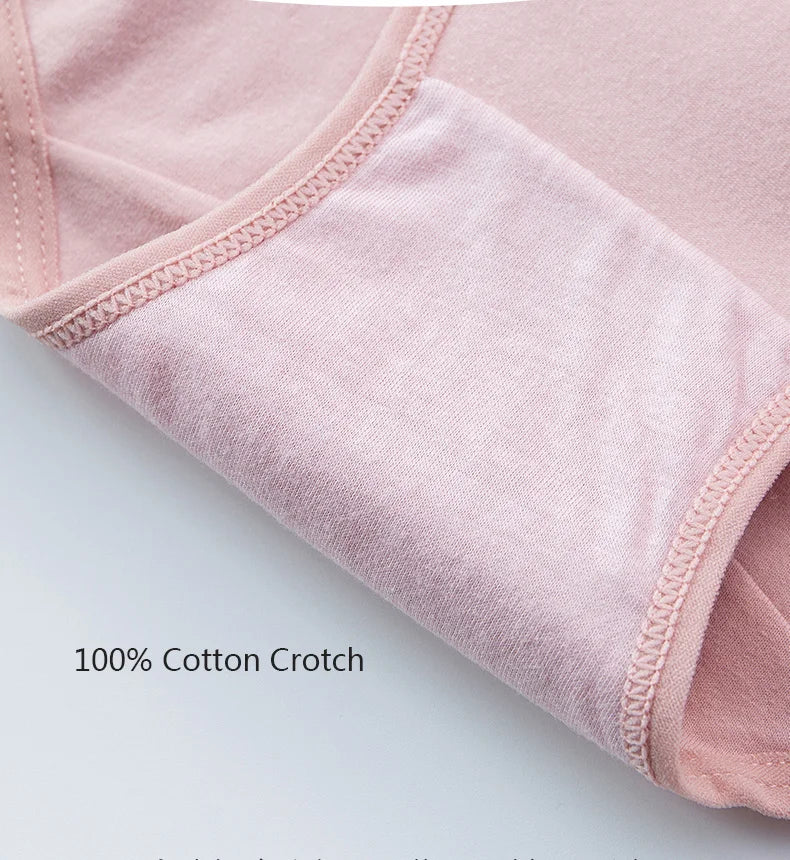 4Pcs Plus Size M-5XL Panties Women Cotton High Waist Slimming Underwear Seamless Girls Briefs Sexy Female Breathable Lingerie