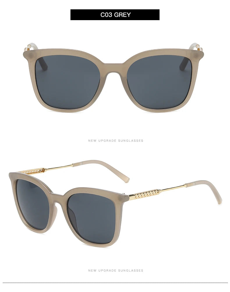 Classic Square Cycling Sunglasses Women Men Vintage Brand Sun Glasses Alloy Frame Retro Trend Fashion Style Shades Oculos de sol