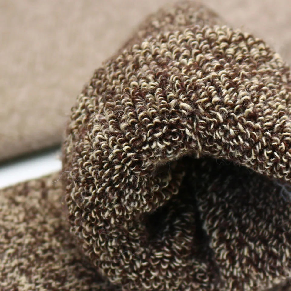3/5 Pair Winter Men's Merino Wool Socks Super Thick Warm High Quality Harajuku Retro Snow Casual Antifreeze Cashmere Socks Men