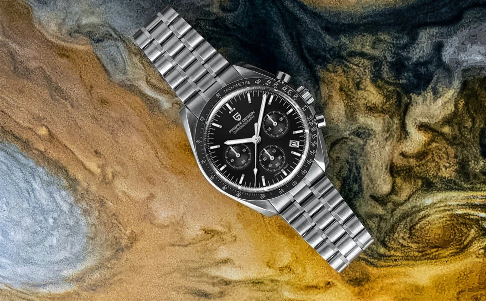2026 New PAGANI DESIGN Tribute to CK2998 Moon Watch Retro Luxury Quartz Watches For Men Stainless steel Sport Chronograph Man