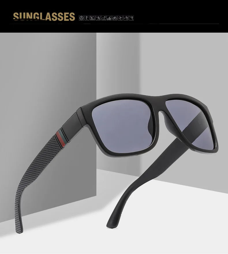 2024 Luxury Brand Polarized Sunglasses Men High-End Outdoor Glasses Fashion Square Driving Eyewear Travel Sun Glasses Uv400