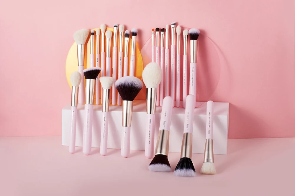 Jessup Professional Makeup Brushes Set 25pcs Powder Foundation Eyeshadow Concealer Blusher Brush Makeup Cosmetic Kits T290