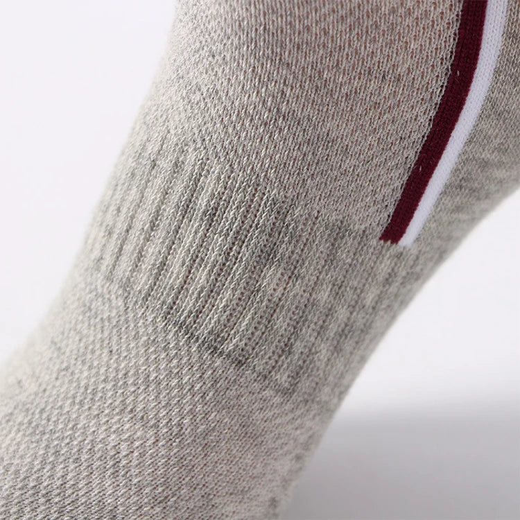 10 Pair High Quality Men Ankle Socks Breathable Cotton Sports Socks Mesh Casual Athletic Summer Thin Cut Short Sokken Size 38-48