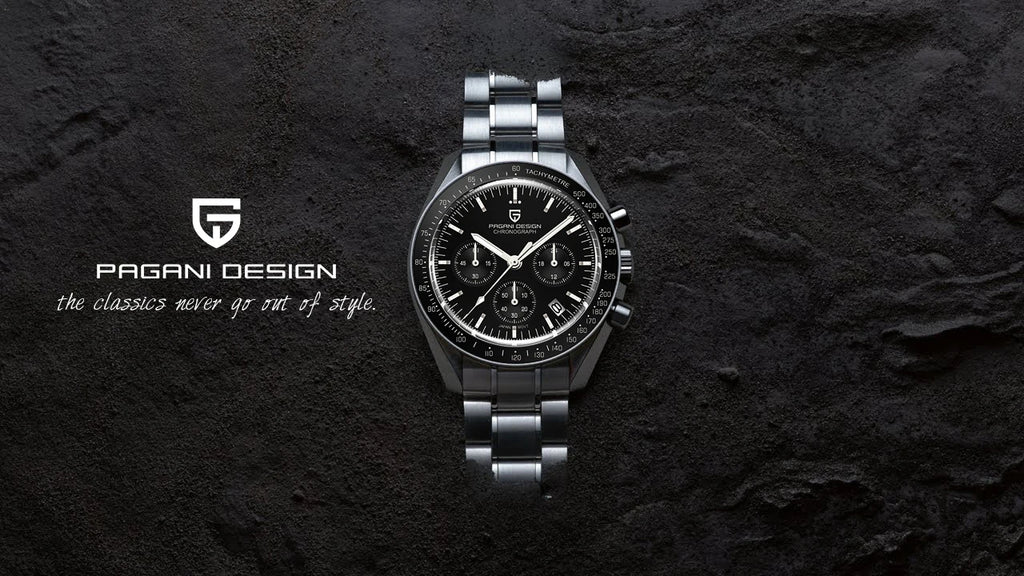 2026 New PAGANI DESIGN Tribute to CK2998 Moon Watch Retro Luxury Quartz Watches For Men Stainless steel Sport Chronograph Man