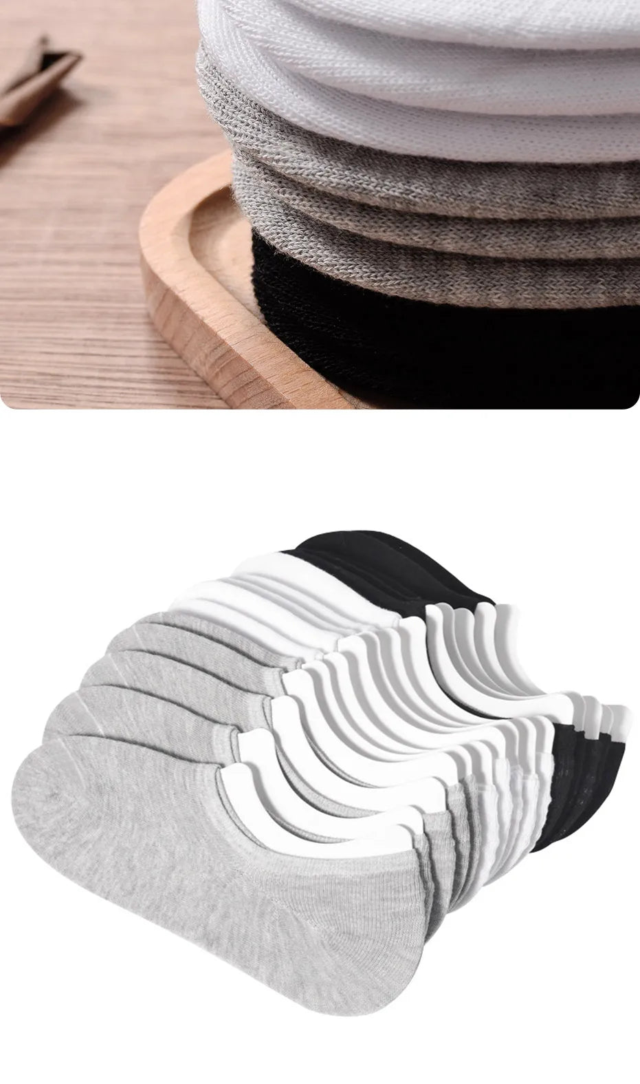 5 pairs of boys girls children  soft invisible socks low  casual cotton leisure sailing anti-skid stealth non-display
