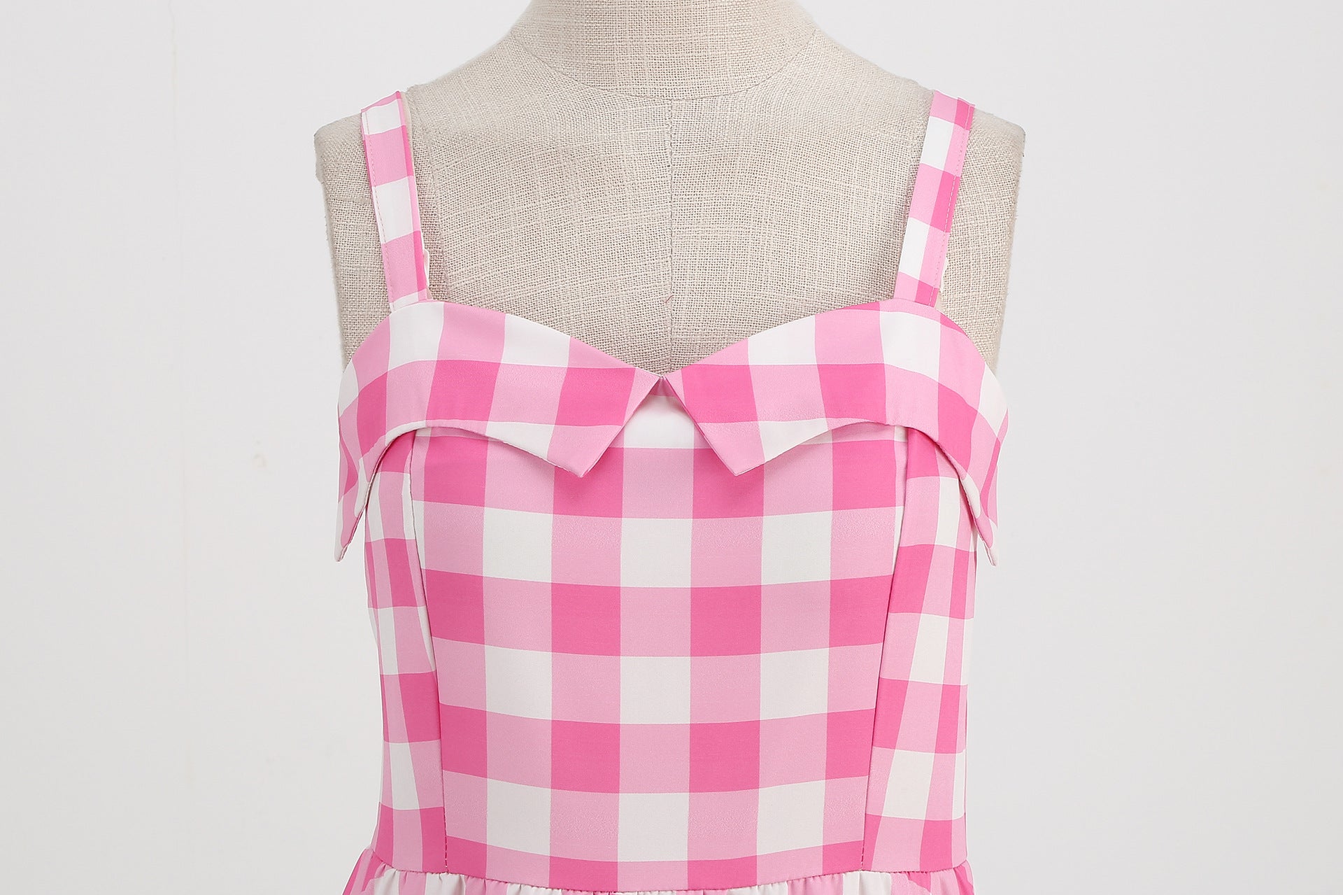 Elegant Women Pink Polka Dot Dress Summer Robe Hepburn 1950s 60s Vintage Sexy Halter Rockabilly Retro Party Dresses 2026 Vestido