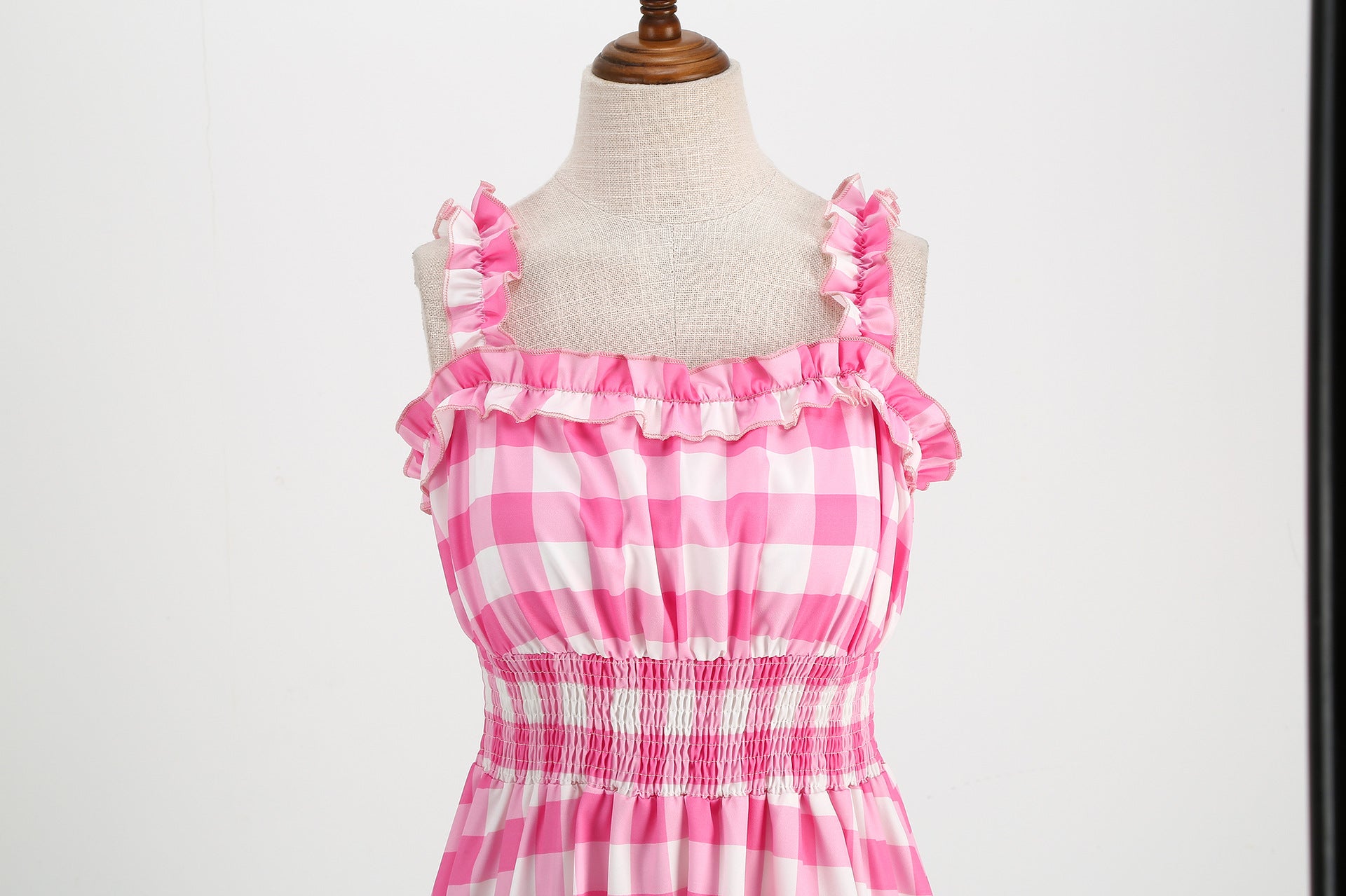 Elegant Women Pink Polka Dot Dress Summer Robe Hepburn 1950s 60s Vintage Sexy Halter Rockabilly Retro Party Dresses 2026 Vestido