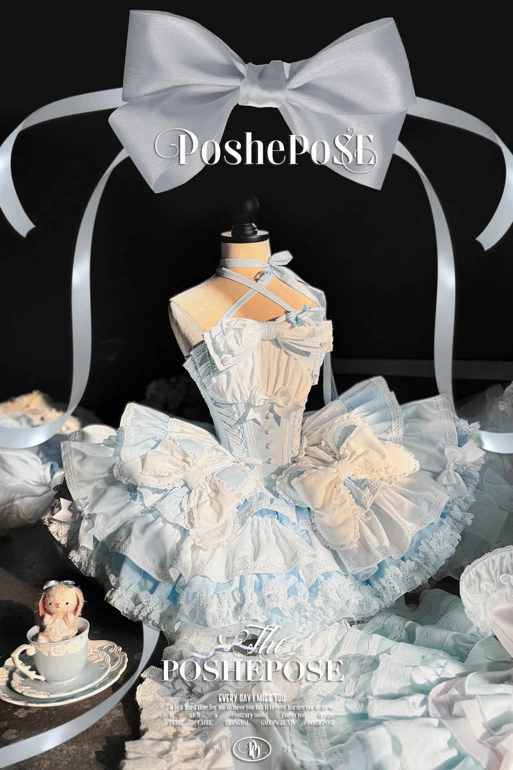New Girls Birthday Lolita Dress 2026 Spring and Summer Women's Tube Top Satin Bowknot Slim Pettiskirt Short Mini Party Dress