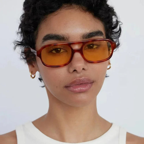 3pcs/6pcs New Parallel Bars Versatile Sun Glasses Retro Fashion Outdoor Sunglasses Riding UV Protection Eyeglasses Female