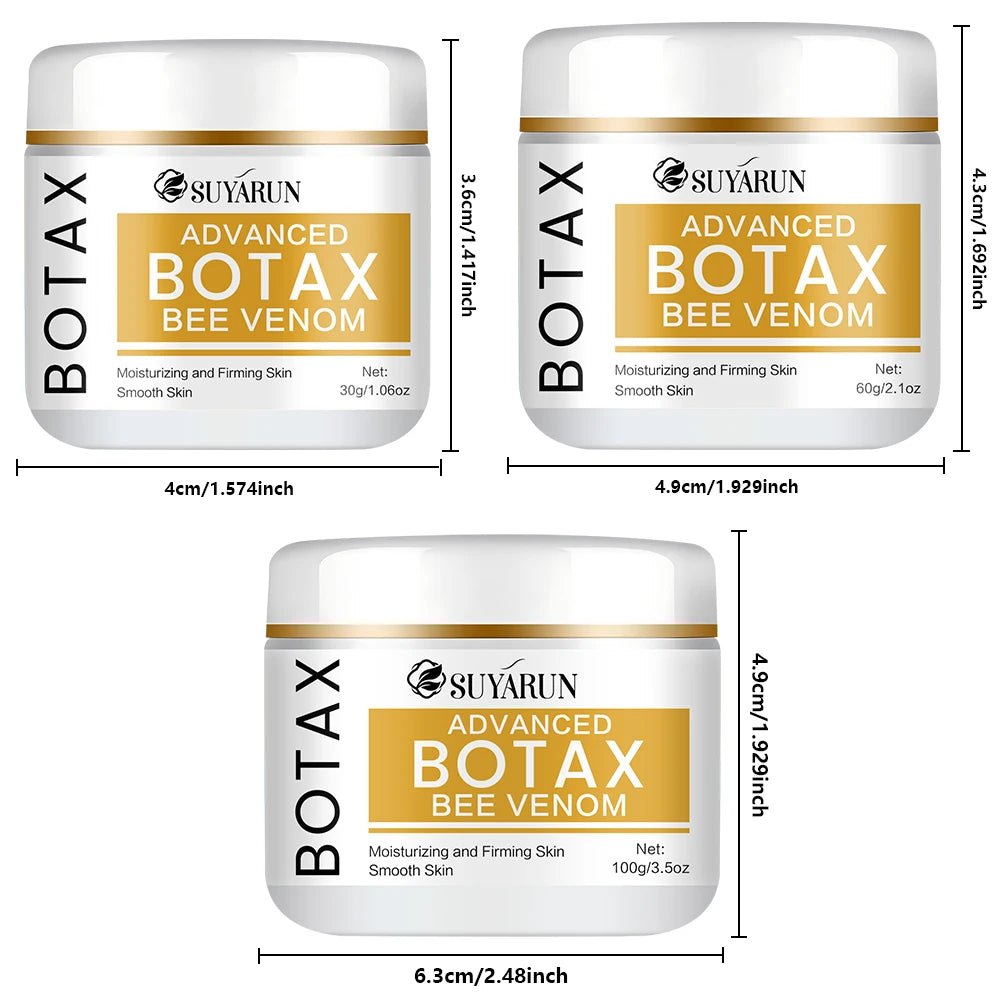 SUYARUN Botax Anti-Aging Face Cream - Wrinkle Reduction & Lifting Firming Treatment with Collagen & Hyaluronic Acid.