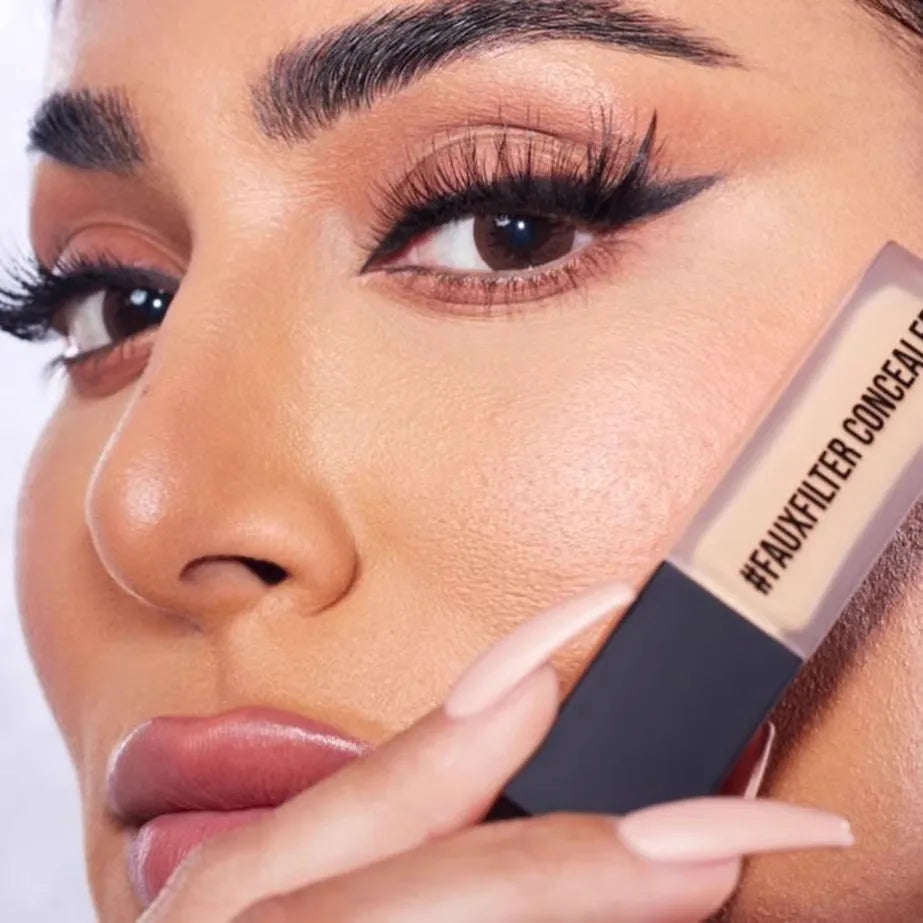 Huda Beauty Faux Filter Luminous Matte Eye Concealer Moisturizing Long Lasting Lightweight Foundation Makeup Liquid Foundation