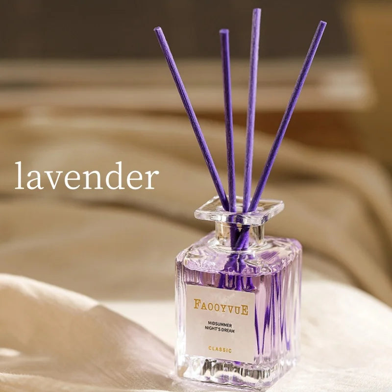 50ml Flameless Reed Diffuser Aromatherapy Essential Oil Lavender Eaglewood Fragrance Oil Air Freshener Home Room Decoration