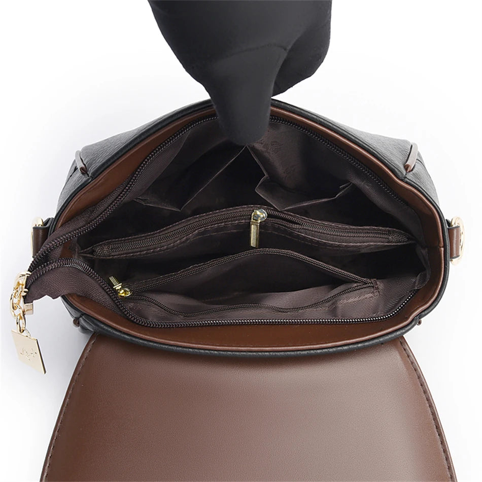 Solid Color Top Quality Leather Small Shoulder Bagsfor Women 2026 Hot Messenger Bags with StrapDesigner Crossbody Bag Sac AMain