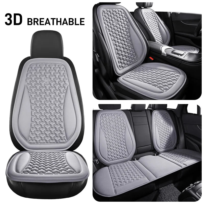Summer Car Seat Covers Breathable Universal 3D Soft Car Seat Cushion Convex Design Car Seat Protector Sweatproof Auto Chair Mat