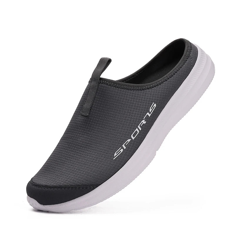 Sneaker Men's Summer Breathable Shoes Lazy Casual Driving Shoes Lightweight Male Comfortable Walking Shoes