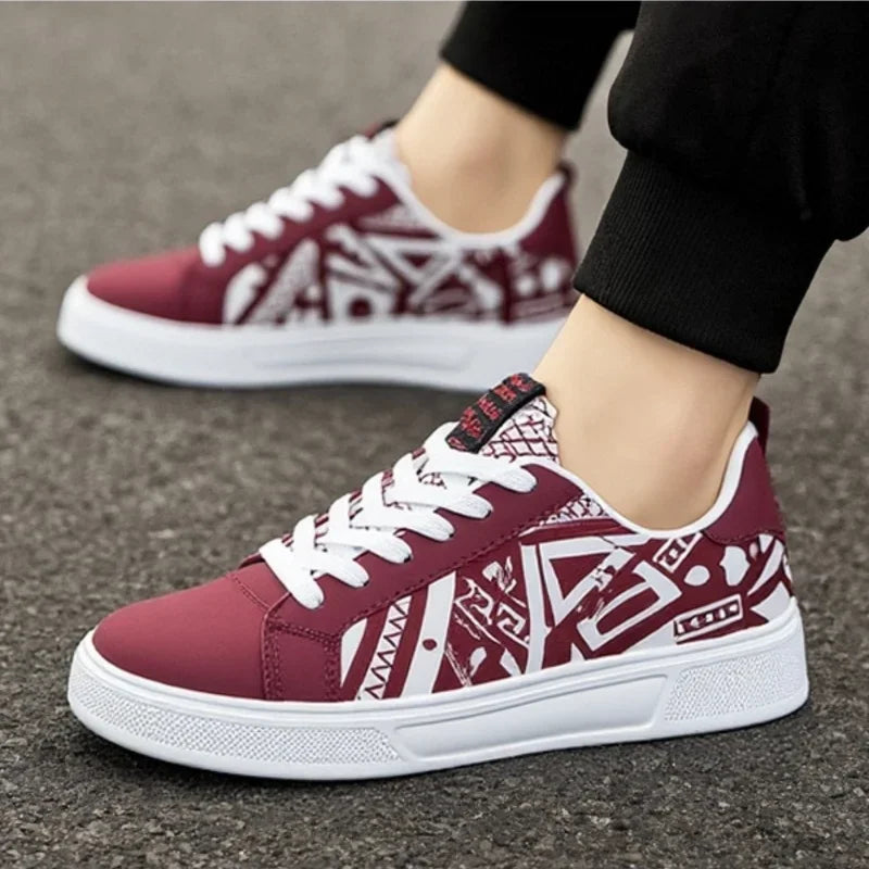 YRZL Womens Casual Sneakers Lightweight Skateboard Shoes for Men Soft Sole Comfortable Walking Shoes Unisex Fashion Sneakers