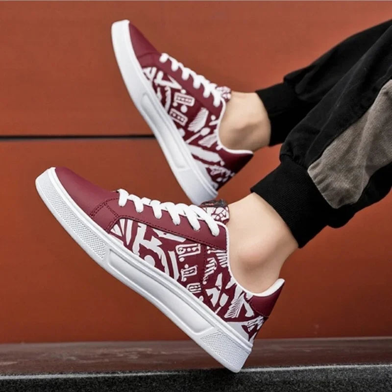 YRZL Womens Casual Sneakers Lightweight Skateboard Shoes for Men Soft Sole Comfortable Walking Shoes Unisex Fashion Sneakers
