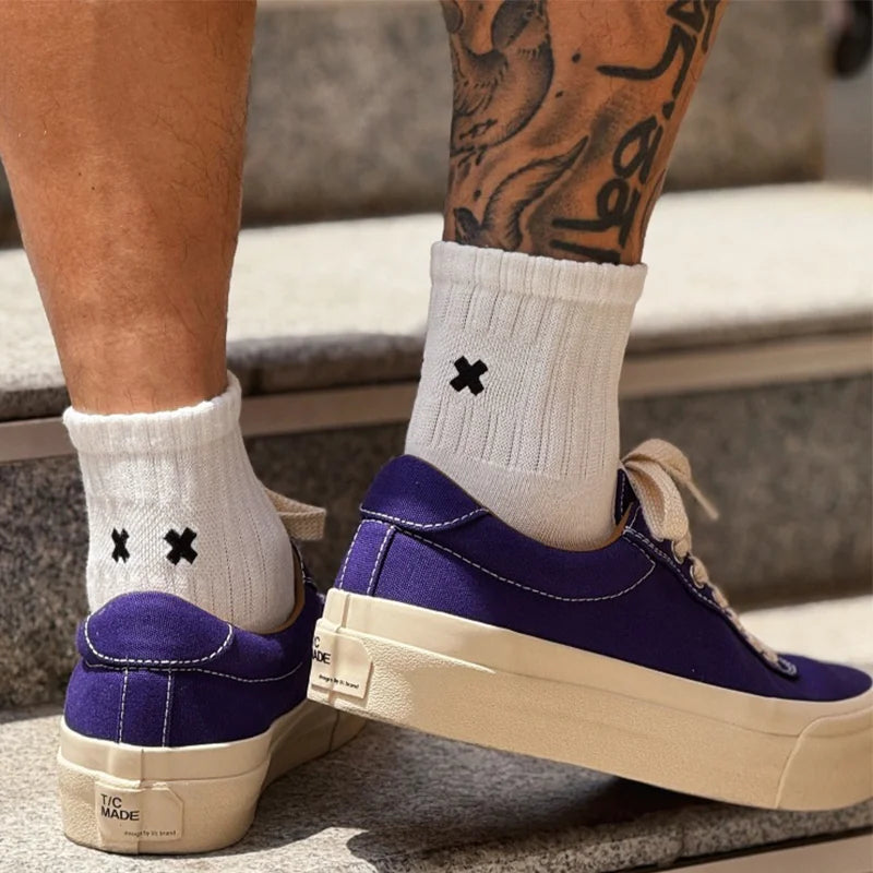 Casual Socks Ankle Socks Men's Cotton Socks Fashion Breathable Comfortable Socks