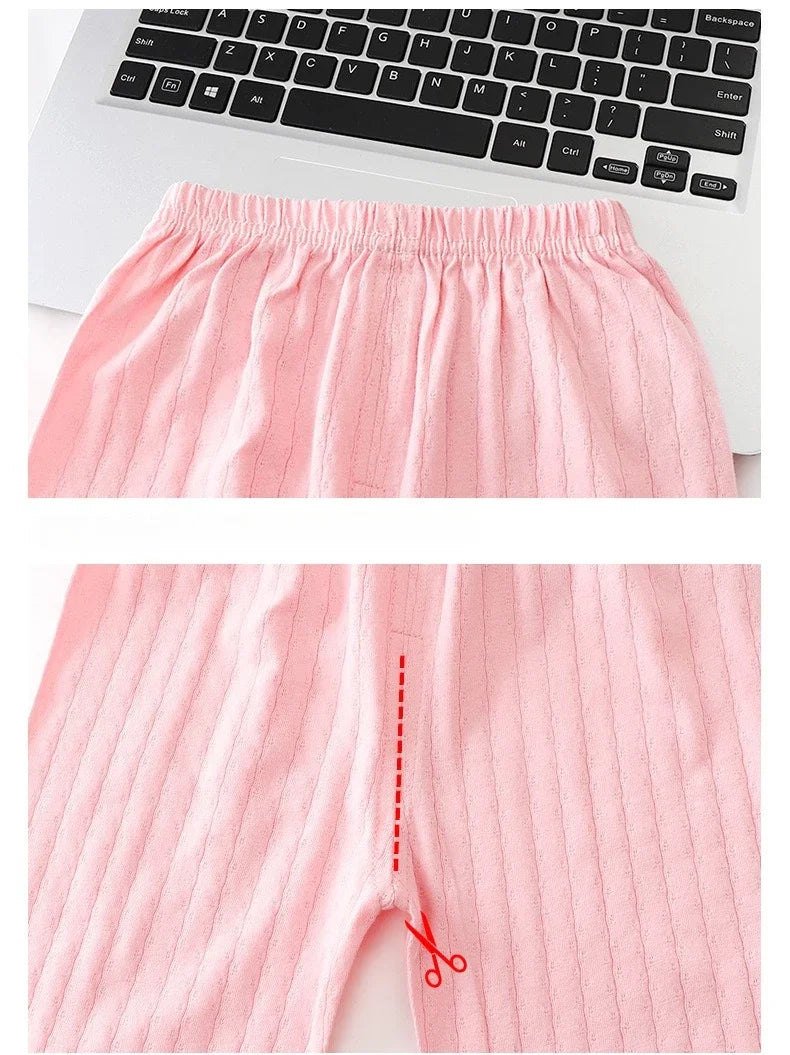 Kids Clothes Children's Set 100 Cotton Summer Pajamas Boys Girls Home Clothes Air Conditioning Clothes Loungewear Outfit