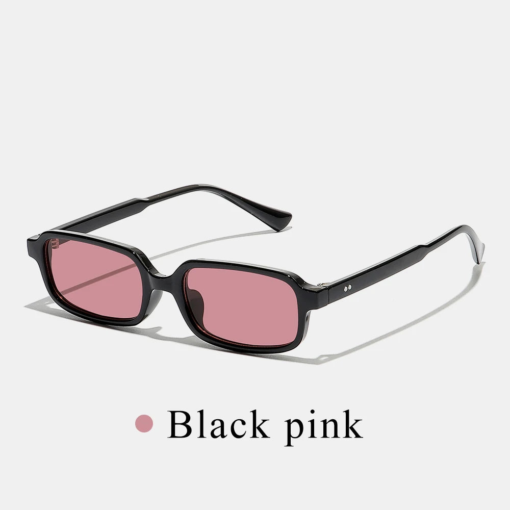 Ruiao Women Small Square Sunglasses Retro Fashion UV400 Sun Glasses for Women Luxury Brand Designer Eyewear Female Shades
