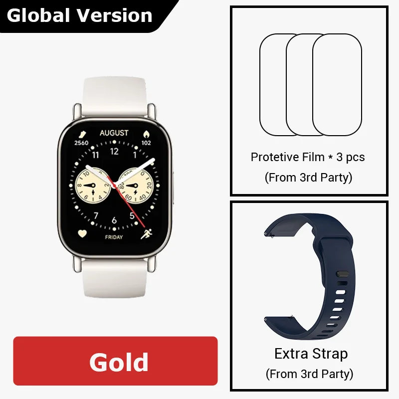 Xiaomi Redmi Watch 5 Lite Global Version 1.96'' AMOLED Screen Mi Smartwatch Bluetooth Calling GNSS 150+ Sport Modes  5ATM