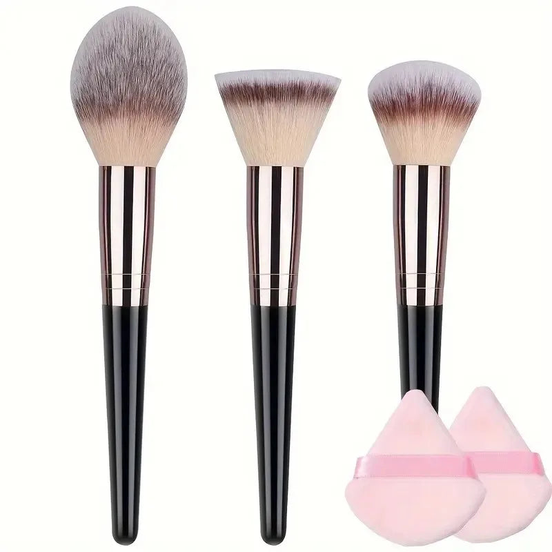 3/20PCS Makeup Brushes Set Professional Foundation Eyeshadow Blush Highlighter Concealer Blending Brush Fluffy Women Beauty Tool