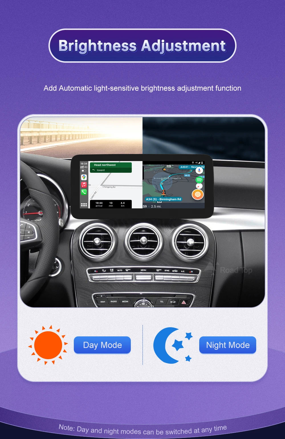 Wireless Carplay Linux Screen for Mercedes Benz W205 GLC A C V Class W447 CLA GLA 2015-2019 GPS With Android Auto Car Multimedia
