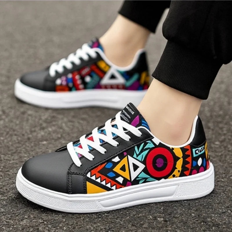 YRZL Womens Casual Sneakers Lightweight Skateboard Shoes for Men Soft Sole Comfortable Walking Shoes Unisex Fashion Sneakers