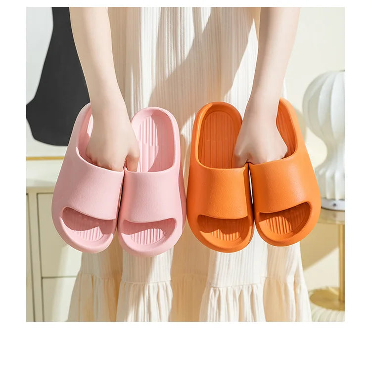 Big Size 47 48 50 Men Summer Slippers Indoor EVA Women Slipper Sandals Bathroom Flip Flops Bedroom Flat Slides