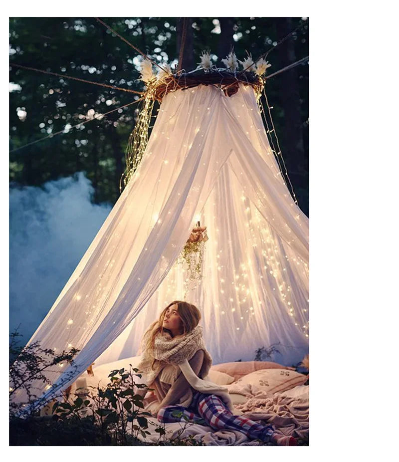 LED Solar Light Outdoor Garden Fairy String Light Led Twinkle Waterproof Lamp for Christmas Patio Tree Party 7m/12m/23m/33m
