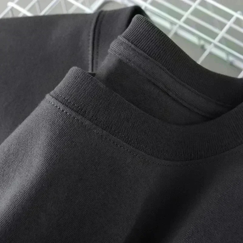 2025 Latest Original Pattern Printed Cotton T-shirt Men's Summer Casual Top Short Sleeve Classic Fashion Crew-neck T-shirt