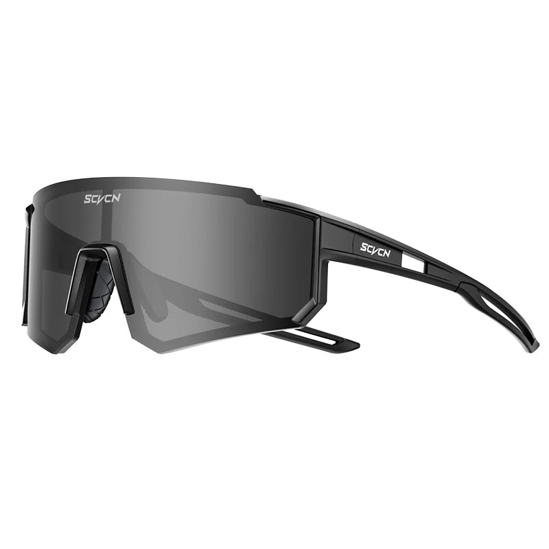 SCVCN Photochromic Hiking Eyewear Cycling Glasses Sports Sunglasses for Women Outdoor Road  MTB Bike Glasses UV400 Men Windproof