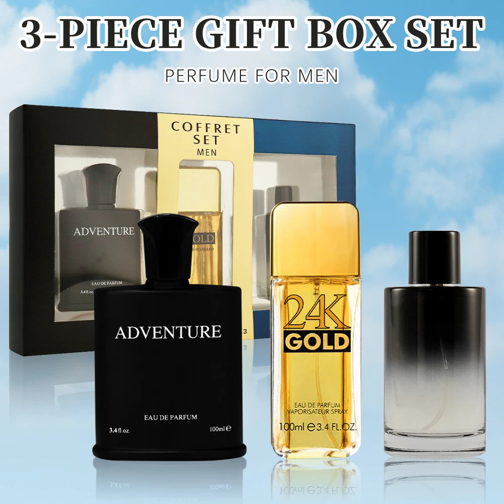 3.4 Oz Men's Eau De Toilette Spray, Long-Lasting Perfume, Calabria, Lemon, Pepper And Vetiver, Very Suitable For Dating