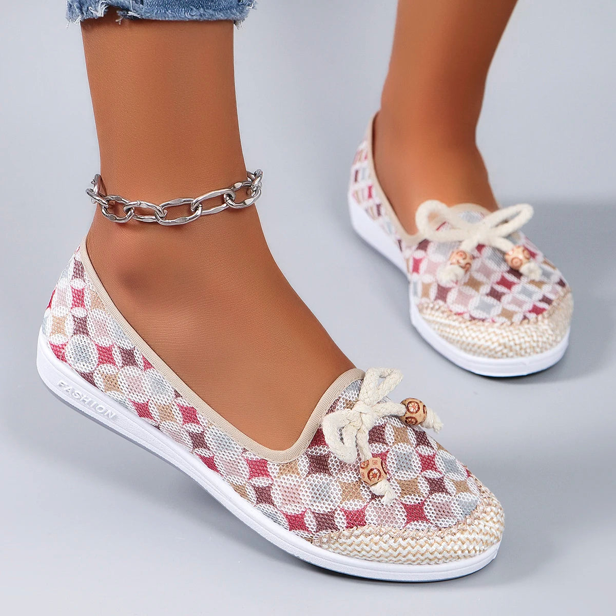 Women's summer breathable mesh flat shoes women's shoes casual sneakers shoes, clearance free shipping