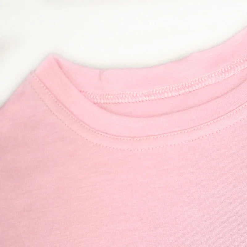 2-16 Years Boys Tshirts Cotton Short Sleeve Girls Clothes Summer Solid T-shirt Teenage Children Tees Kids Korean Top Baby  Cloth
