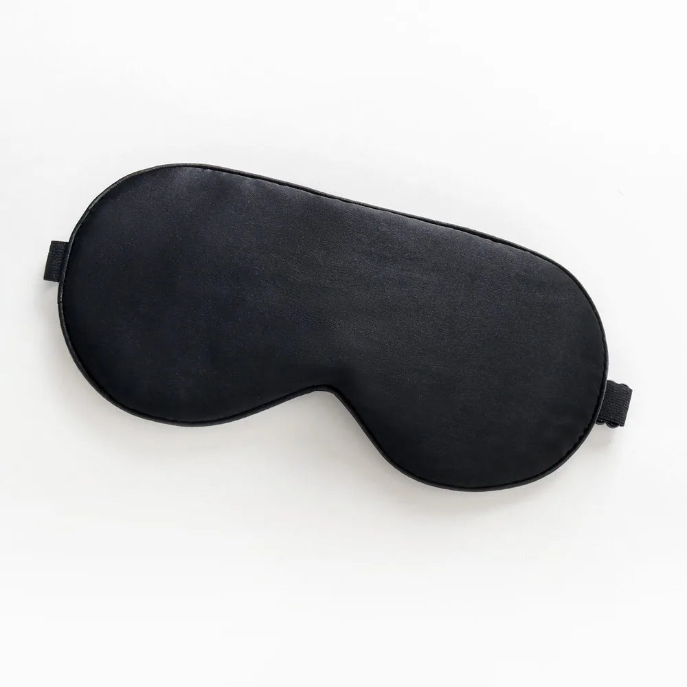 Silk Sleep Mask 100% Real Natural Pure Silk Eye Masks with Adjustable Strap for Sleeping Blocks Light Reduces Puffy Eyes Gifts